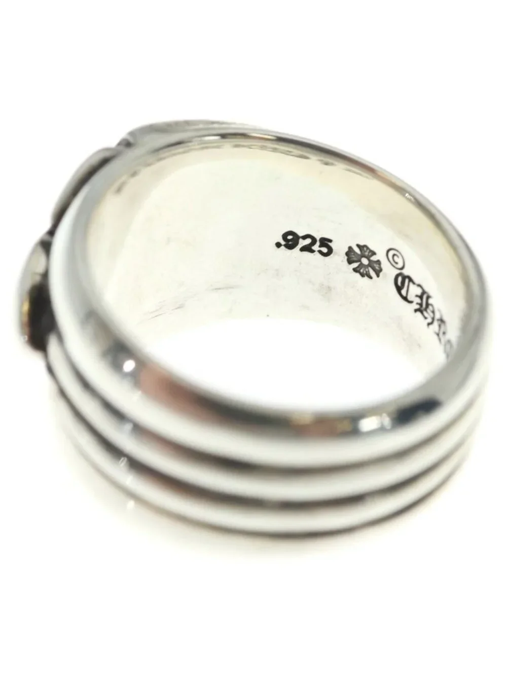 Chrome Hearts Single Flerknee Silver Ring